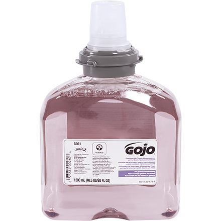 GOJO<span class='afterCapital'><span class='rtm'>®</span></span> Premium Foaming Soap - 1,200 mL Refill